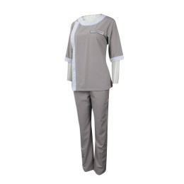 CL027 Tailor-made suit cleaning suit Order clean clothes style Singapore  Printed hotel cleaning clothes wholesaler housekeeping tunic CL027 Tailor-made suit cleaning suit Order clean clothes style Singapore  Printed hotel cleaning clothes wholesaler housekeeping tunic